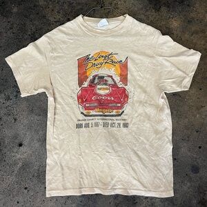 1982 Hanes Cream Cotton T-Shirt